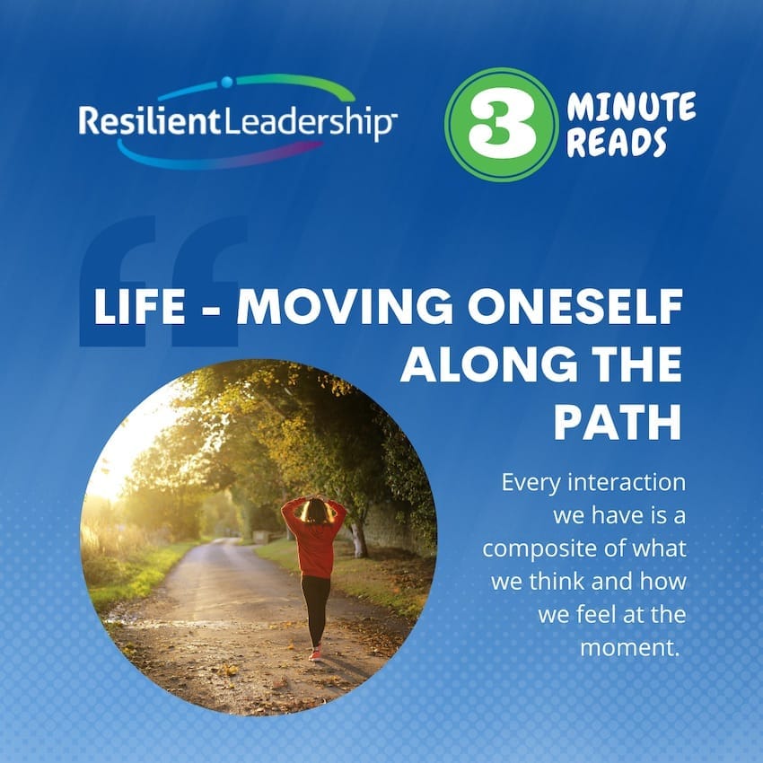 Moving Oneself Along the Path